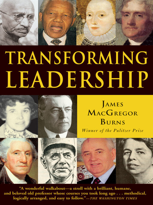 Title details for Transforming Leadership by James MacGregor Burns - Available